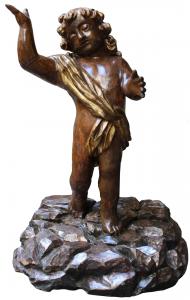 Holzputto, Rom, 17. Jahrhundert